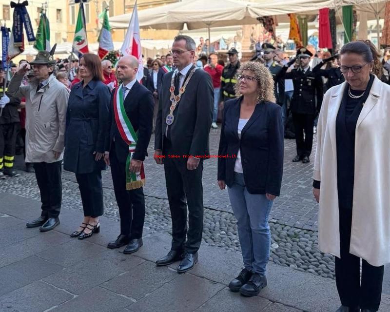 Bassanonet.it Dal Grappa a Mühlacker: il 25 Aprile di Bassano si apre all’Europa