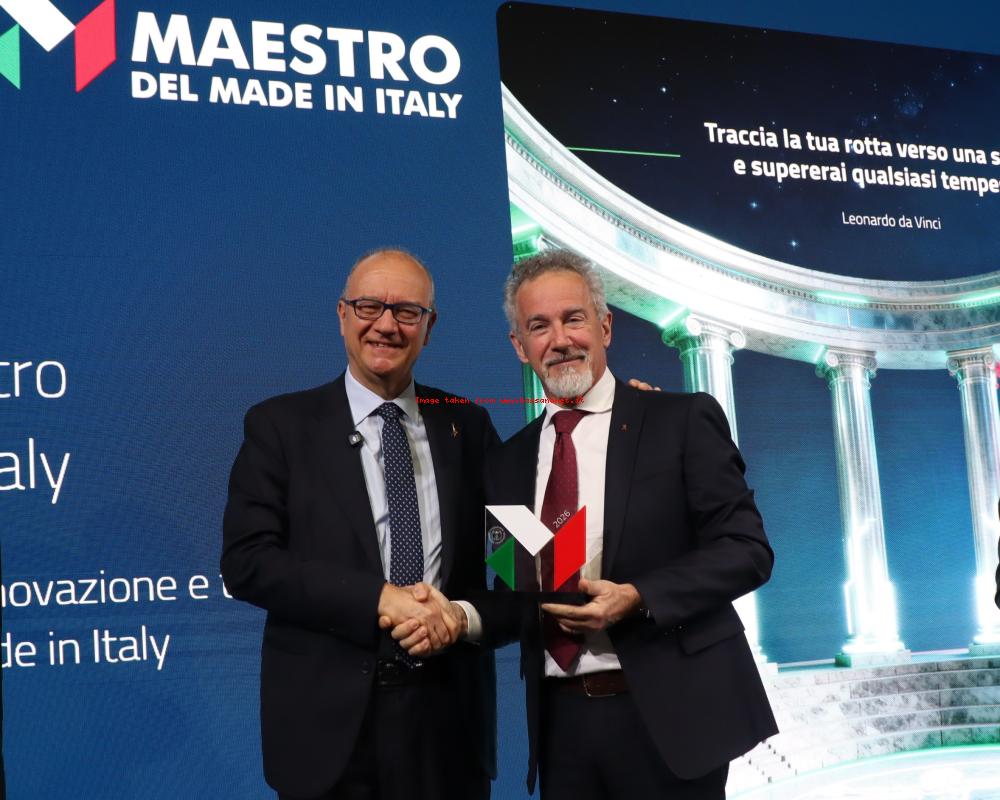 Bassanonet.it Jacopo Poli, il custode della tradizione premiato Maestro del Made in Italy