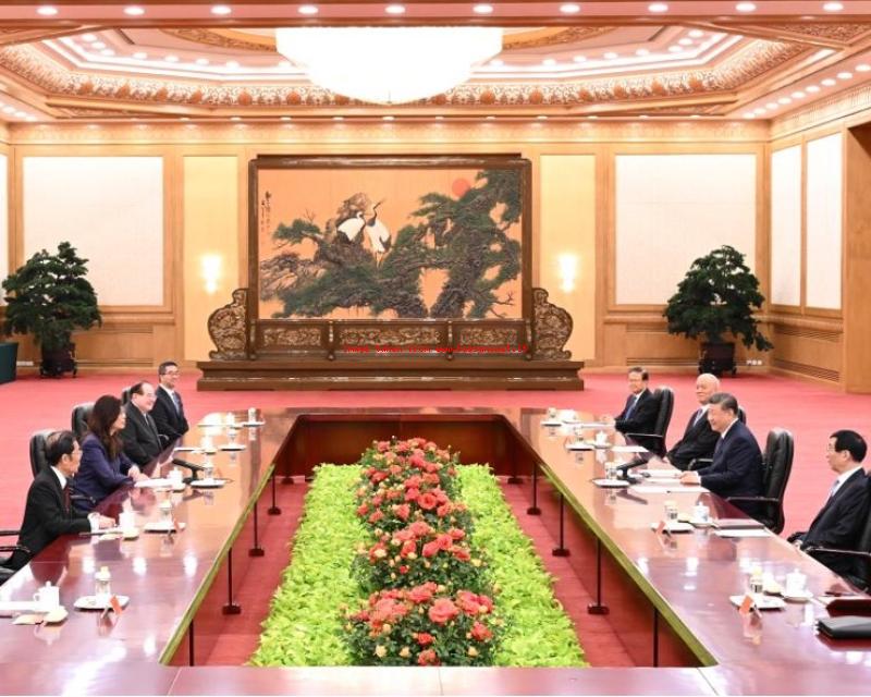 Bassanonet.it Taiwan, la leader dell’opposizione incontra Xi Jinping